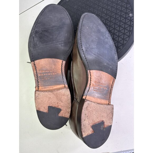 Brooks Brothers Dress Shoes Men's Oxford Derby Italy Sz 13 B - Picture 11 of 12